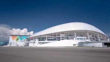 Olimpiyat Stadı Fisht timelapse hyperlapse, Sochi, Rusya