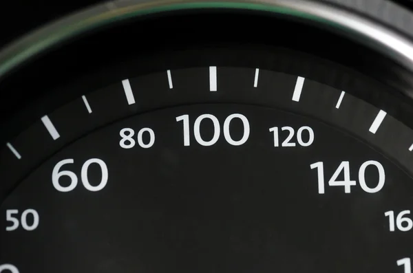 Speedometer car control panel from luxury sportcar black