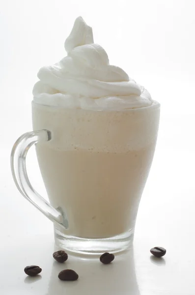 Café gelado com espuma — Fotografia de Stock