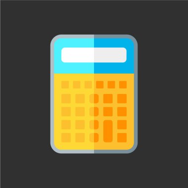 Düz stil vektör simgesi