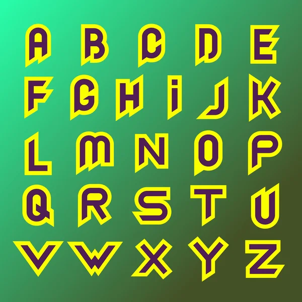 Lettre abstraite logo design. Éléments vectoriels du modèle de conception — Image vectorielle