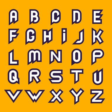 Harf Abc renk işaretler