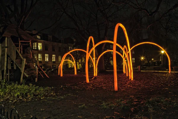 Amsterdam licht festival — Stockfoto