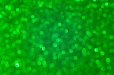 Soyut zümrüt yeşil simli bokeh arkaplanı