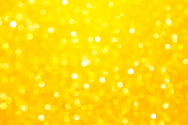 Αφηρημένο Χρυσό Κίτρινο Και Πορτοκαλί Γκλίτερ Φώτα Φόντο Κύκλος Θολή — Φωτογραφία Αρχείου