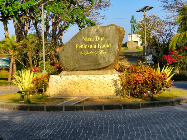 Nusa Dua zahrada, Bali — Stock fotografie