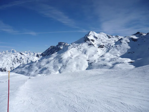 Montagne invernali in Francia — Foto Stock