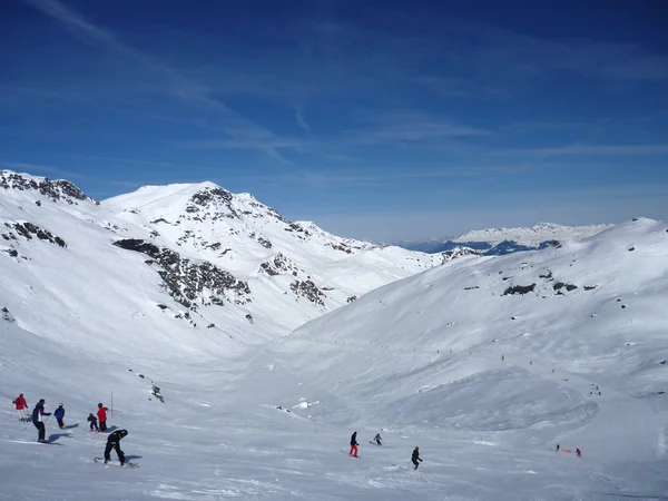 Kış dağlar Fransa