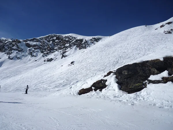 Montañas de invierno en Francia —  Fotos de Stock