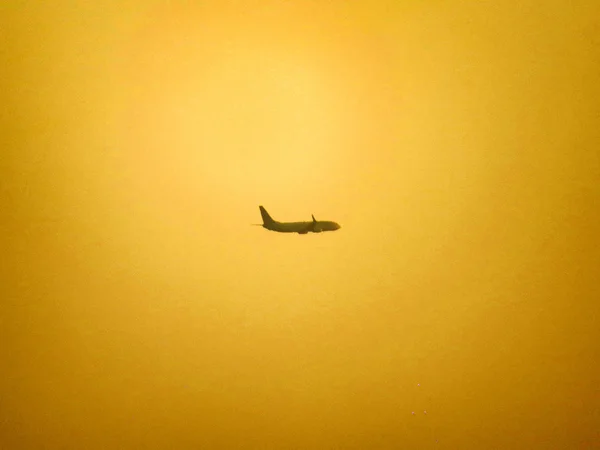 Assentos de avião ao pôr do sol em Kuta, Bali, Indonésia — Fotografia de Stock