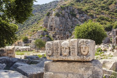 Myra kaya mezarları, Demre, Türkiye