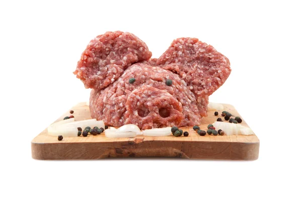 Porc haché - Hackfleisch Schwein Images De Stock Libres De Droits