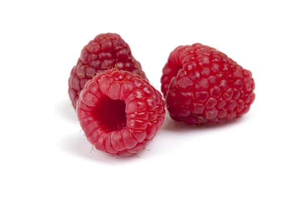 Red Raspberry - Himbeeren Stock Photo