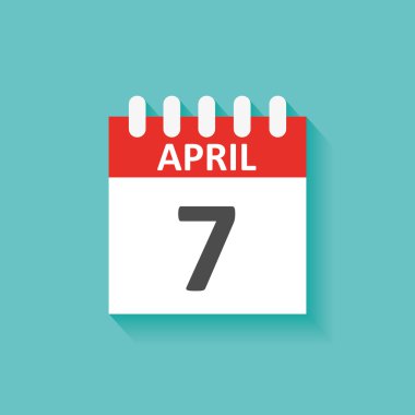 Takvim simgesini 7 Nisan
