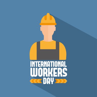 İşçi Bayramı posteri.  