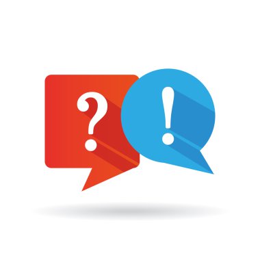 soru ve cevap simgesi