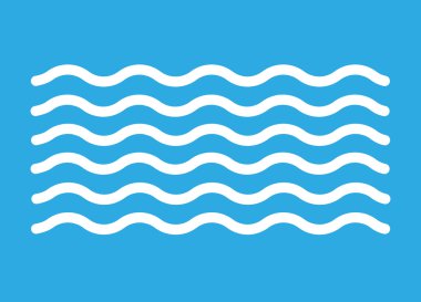 Beyaz dalgalar simgesi