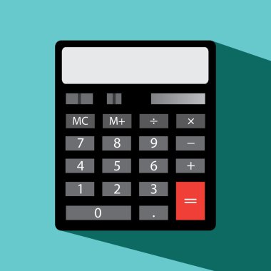 Hesap makinesi simge tasarlamak