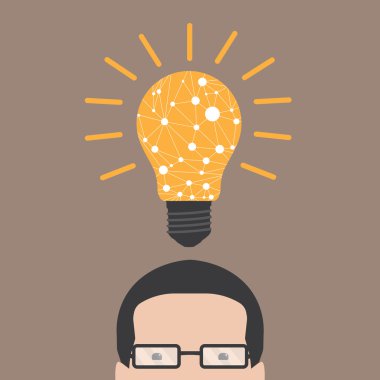 Ampul fikir ve baş