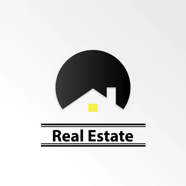 Real estate symbolické — Stockový vektor