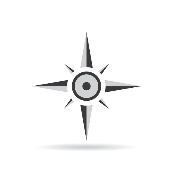 Compass Icon illustration — Stock Vector