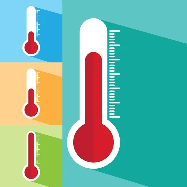 温度计图标 — 图库矢量图片