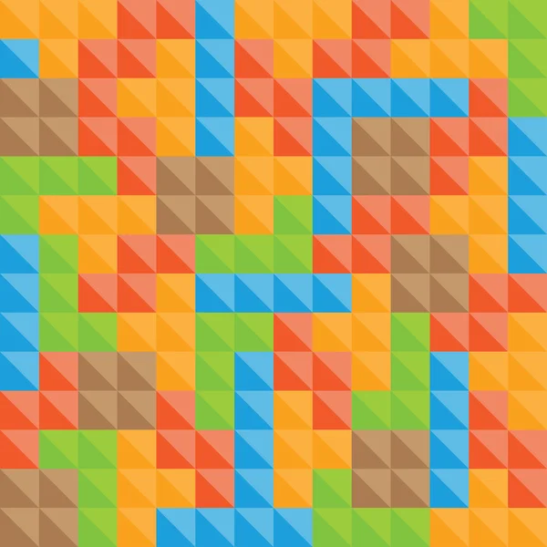 Tetris sztuk wzór — Wektor stockowy