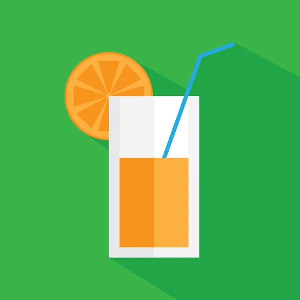 Icono de vaso de jugo — Vector de stock