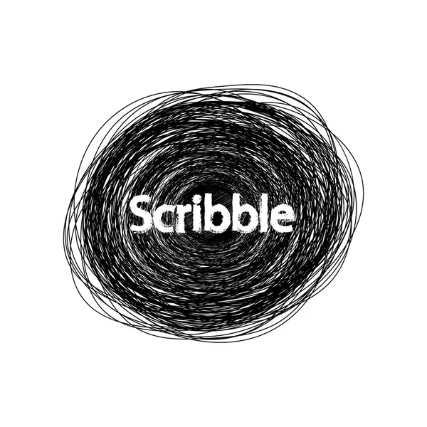 Scribble dessiné à la main — Image vectorielle
