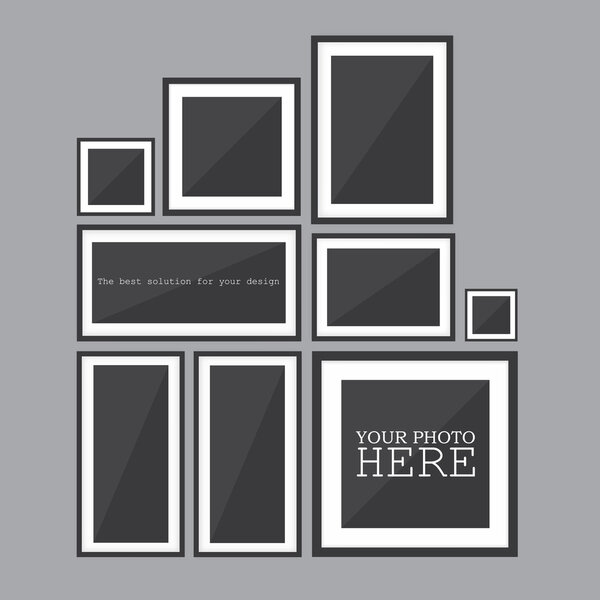 Черные рамки
