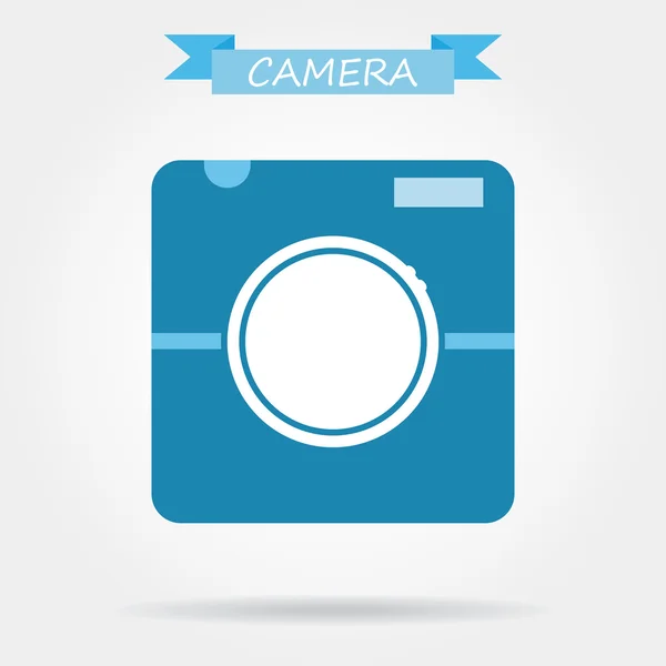 Hipster photo or camera icon — Stock Vector