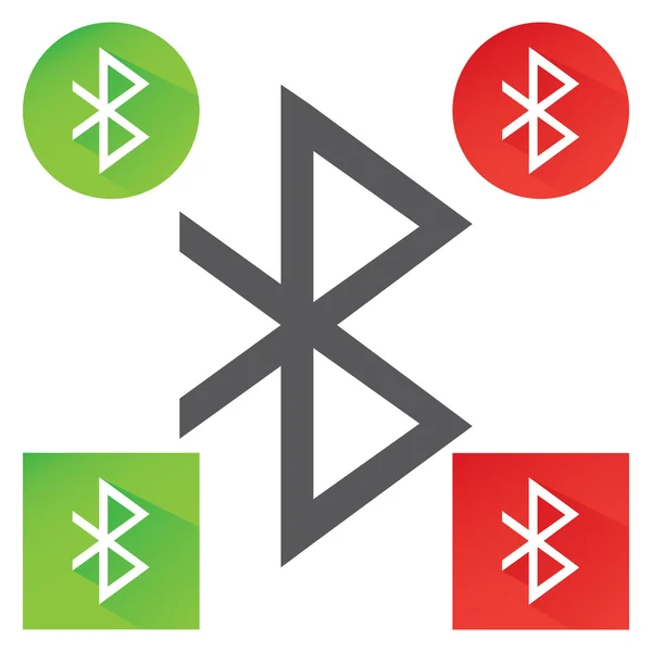 Bluetooth teken pictogram — Stockvector