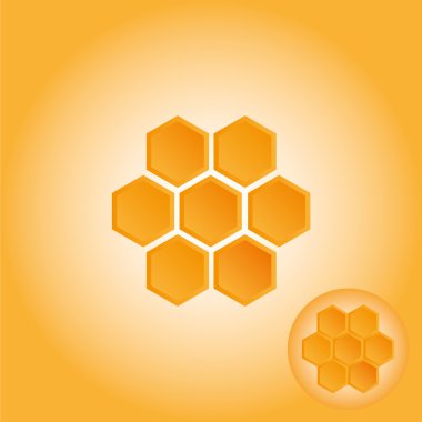 peteğin ile kesintisiz geometrik desen