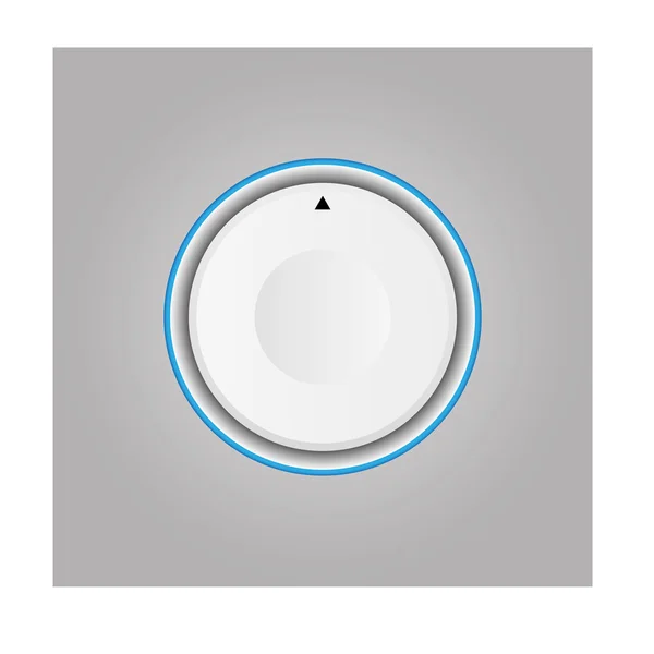 Plastic button — Stock Vector