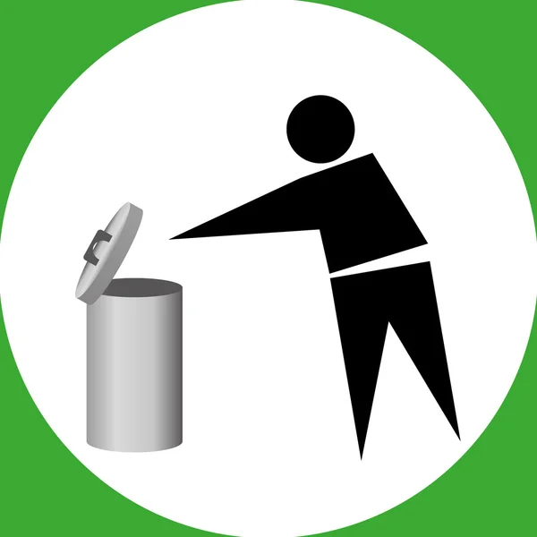 Panneau de recyclage — Image vectorielle