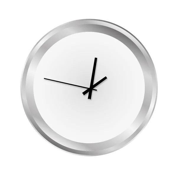 Horloge minimaliste — Image vectorielle