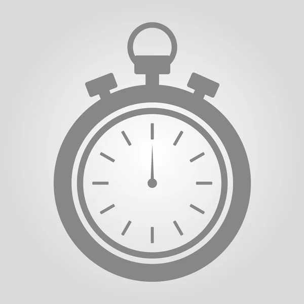 Minimalistische illustratie voor een stopwatch — Stockvector