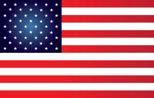 Bandeira Americana para o Dia da Independência. —  Vetores de Stock