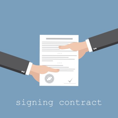 El imza sözleşme veya belge