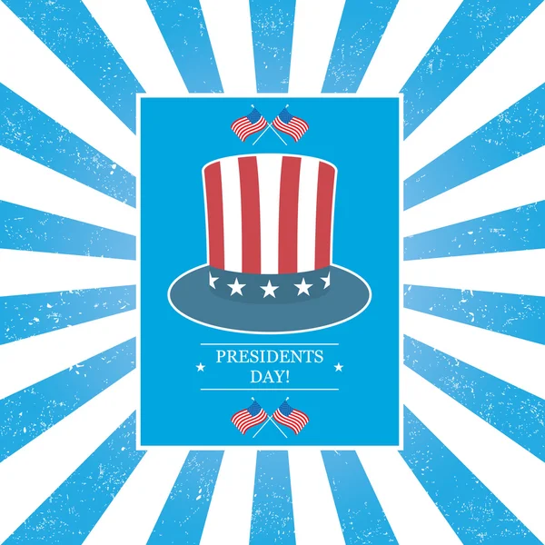 Başkanlar Günü simgesi — Stok Vektör