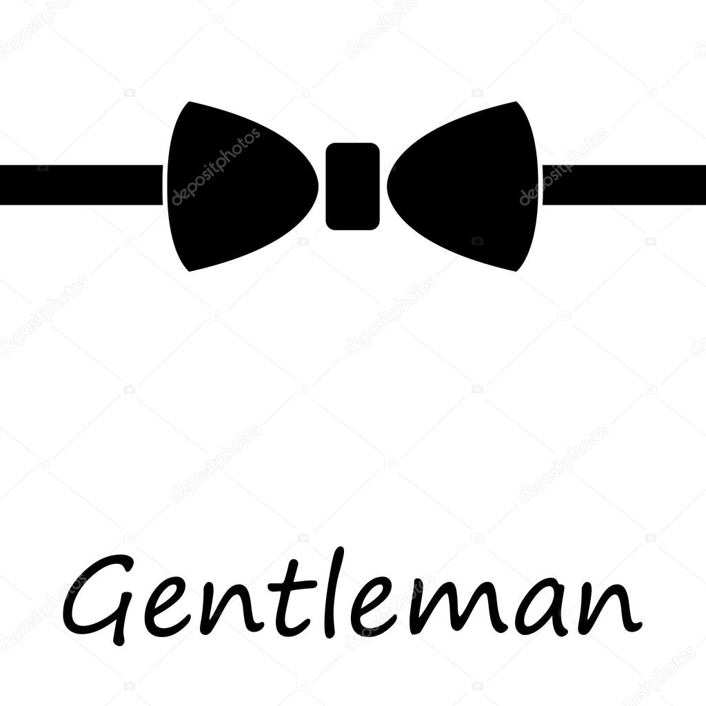 Gentleman Black tie