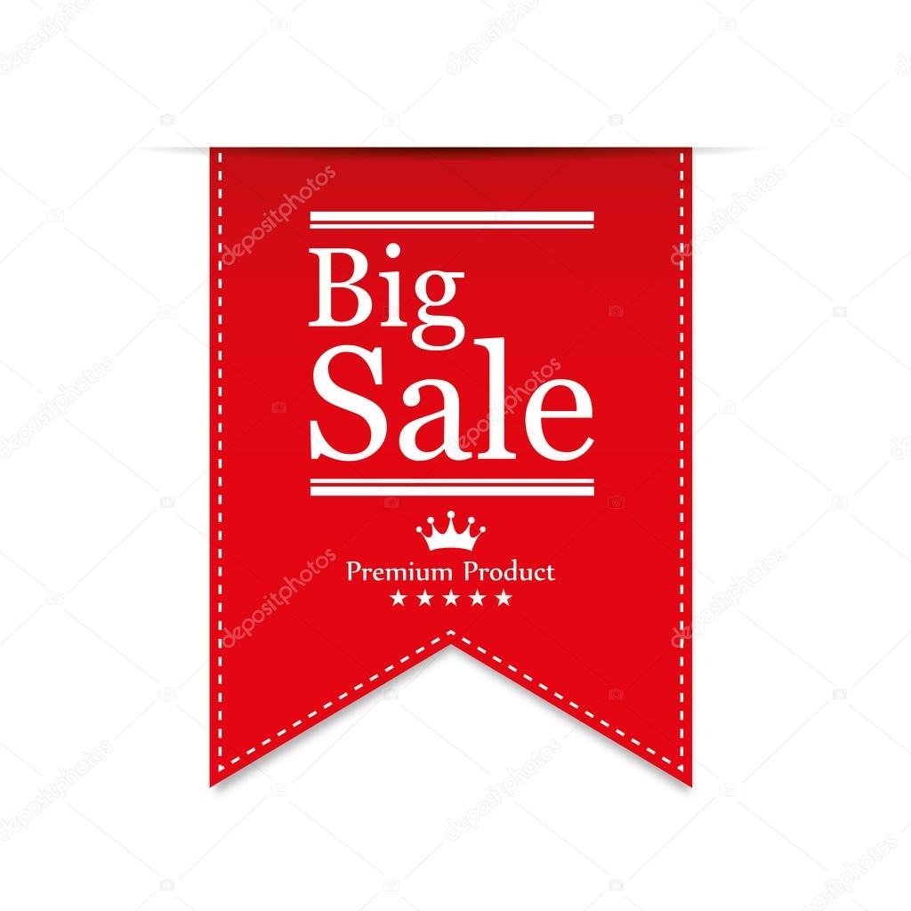 Illustration of sale and discount tag