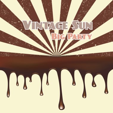 eritilmiş çikolata arka plan