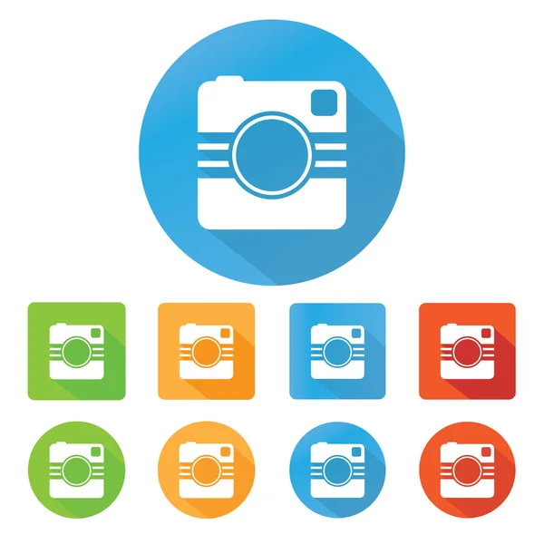 Photo or camera icon — Stock Vector
