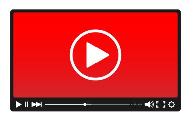 Video player with red