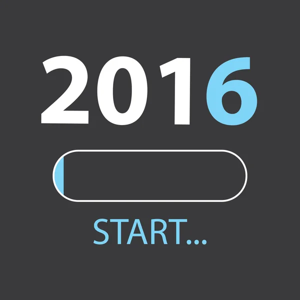 2016 新年あけましておめでとうございます — ストックベクタ
