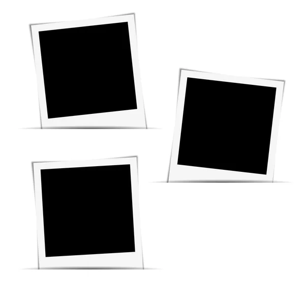 Photo album frame set — Stock Vector