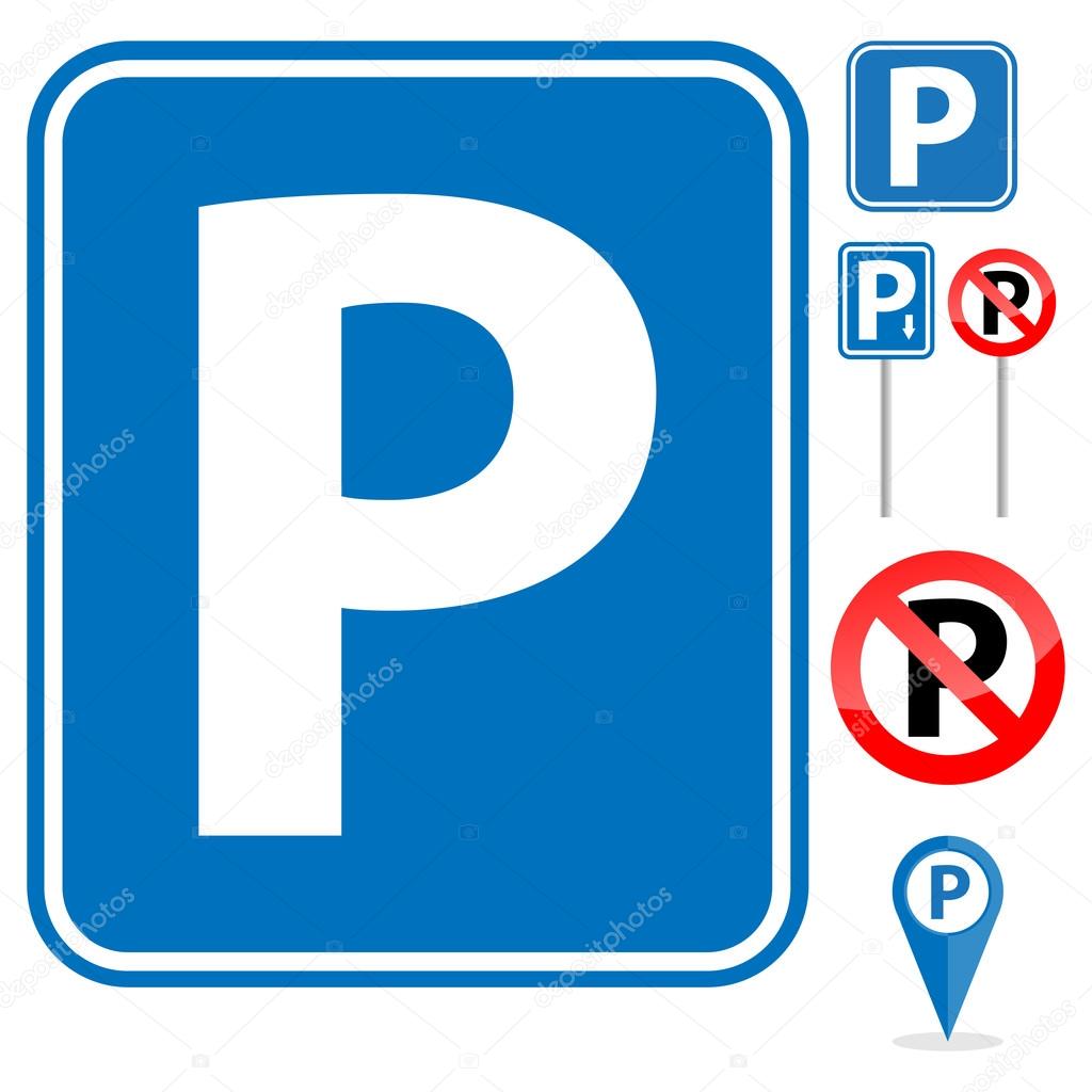 Parking Sign set