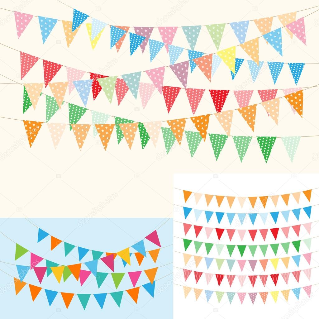 Brazil june party with color flags