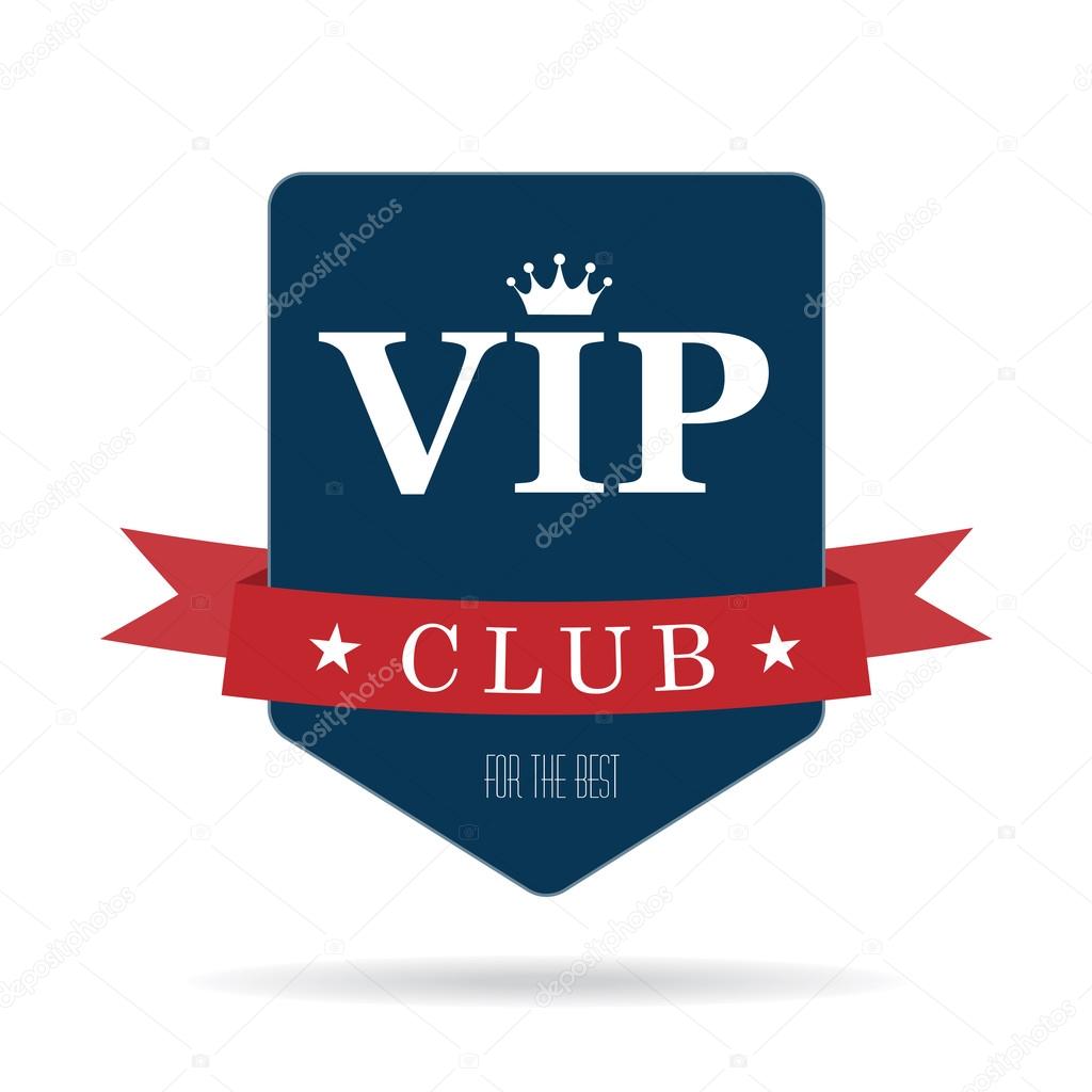 Vip club sign